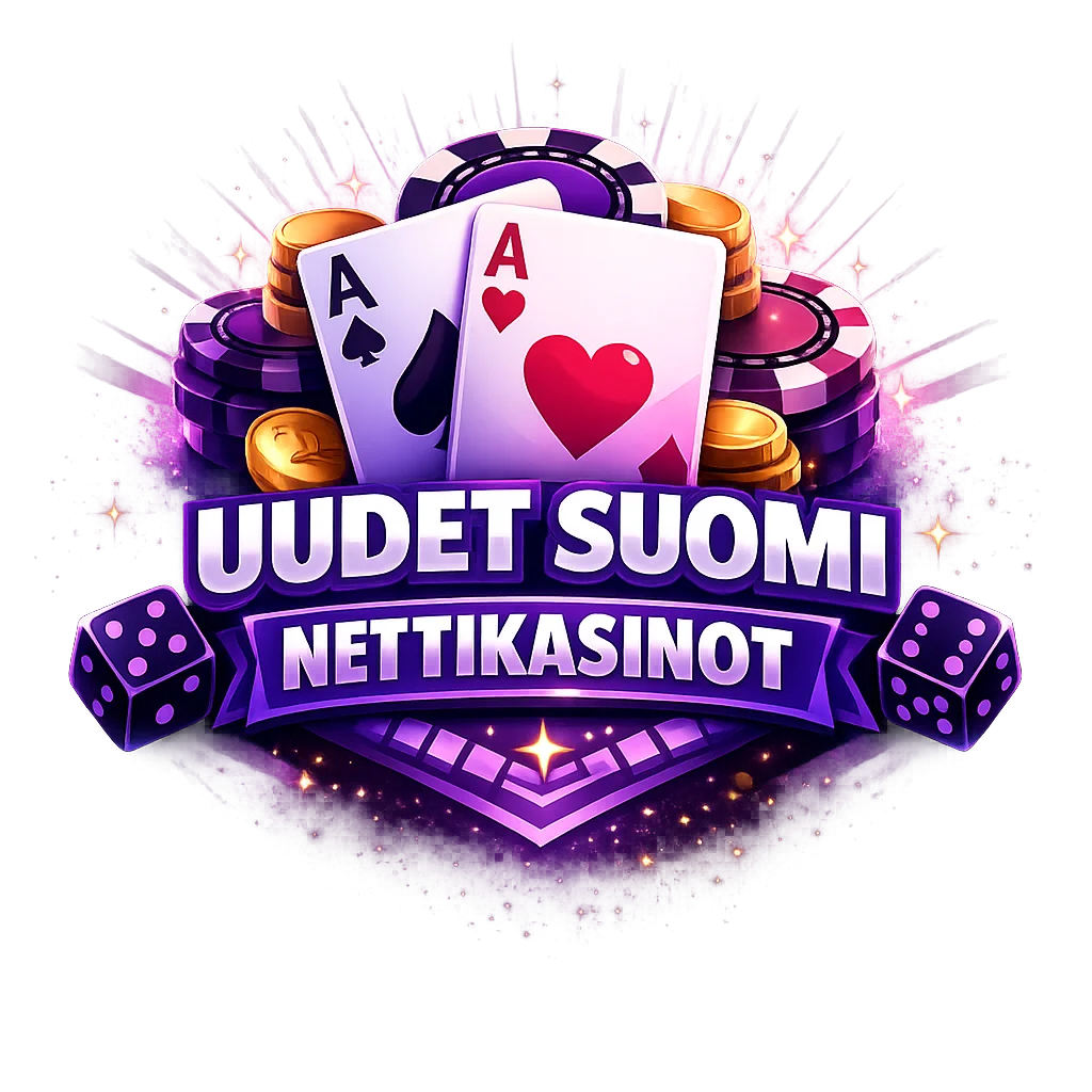 Uudetsuominettikasinot.com-sivuston kasinovertailun logo